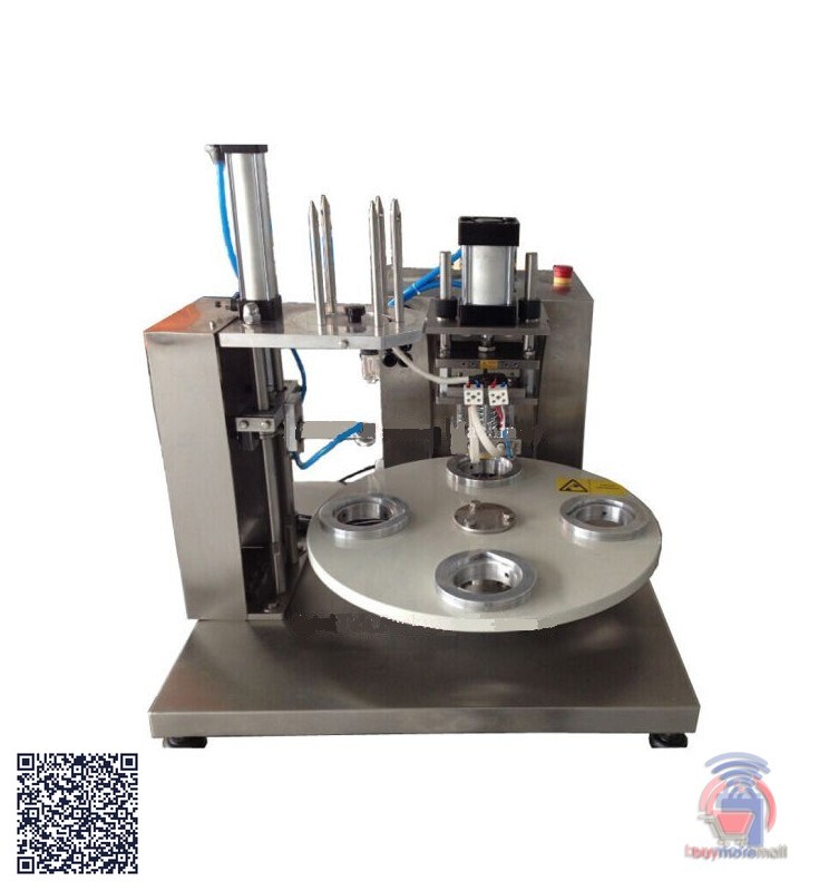 Semi-auto cup filling and sealing machine