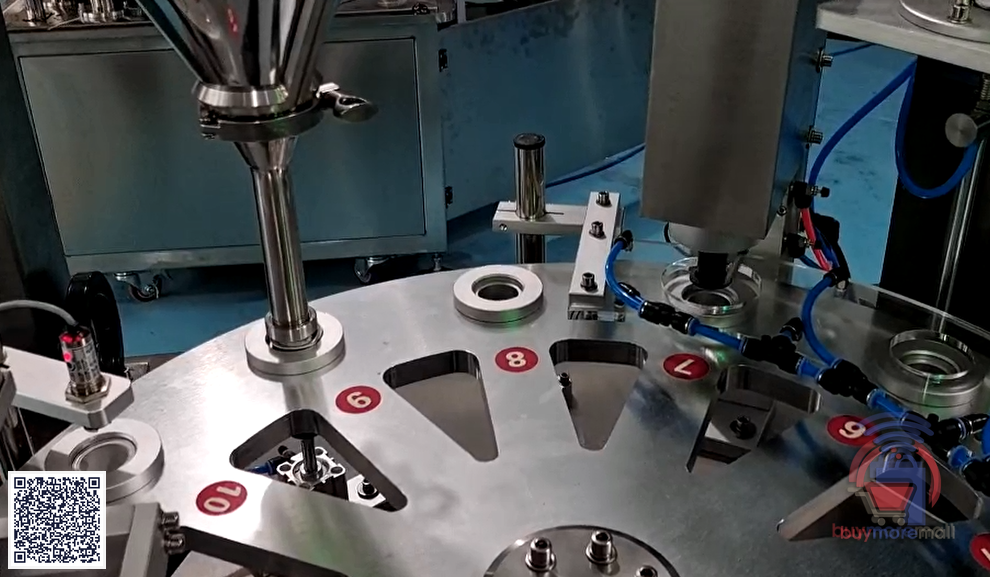 Automatic High Speed Coffee Capsule Filling And Sealing Machine