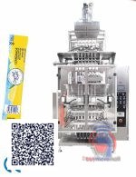 Automatic VFFS Multi-Lane Sachet Liquid Ketchup Sauce Filling Packing Machine Vertical Honey Fruit Jelly Stick Beverages Bags